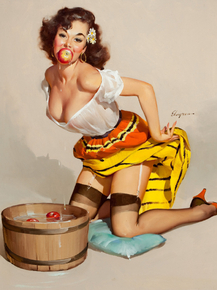 Gil Elvgren - The Winner, 1957