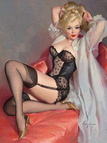 Gil Elvgren - Simone, 1967