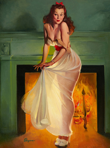 Gil Elvgren - Sheer Delight, 1948