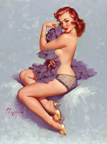 Gil Elvgren - Roxanne, 1960