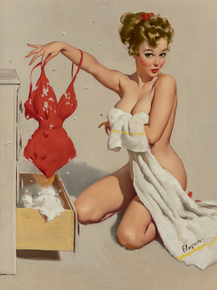 Gil Elvgren - Partial Coverage, 1956