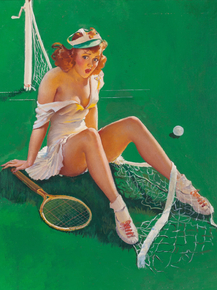 Gil Elvgren - Net Results, July 1946