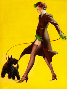 Gil Elvgren - Man's Best Friend, 1937