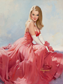Gil Elvgren - It Will Take More than One Evening Out