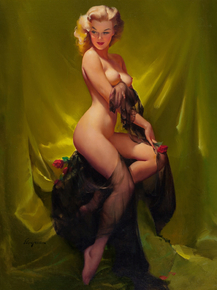 Gil Elvgren - Golden Beauty, 1957