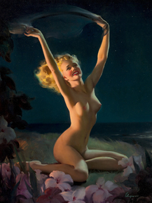 Gil Elvgren - Gay Nymph, 1947