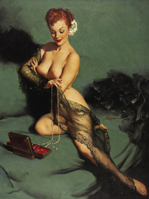 Gil Elvgren - Fascination, 1952
