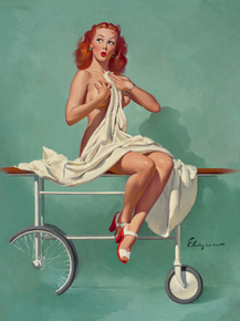Gil Elvgren - Doctor, Are All Those Fellows Interns, 1946