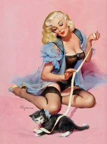 Gil Elvgren - Denise, 1960