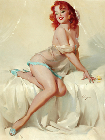 Gil Elvgren - Darlene, 1958