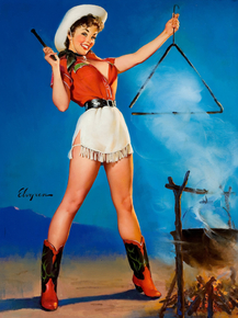 Gil Elvgren - Come and Get It, 1959