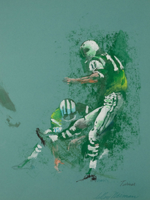 Gil Elvgren - Sport (Коллекция постеров) Jim Turner of the New York Jets