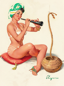 Gil Elvgren - Charming, 1961