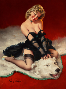 Gil Elvgren - Bear Facts