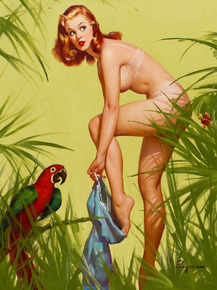 Gil Elvgren - Bare Essentials, 1957 Gil Elvgren - Bare Essentials, 1957