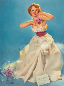 Gil Elvgren - An Orchid for Miss Sylvania