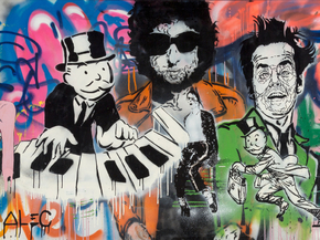 Alec Monopoly - Piano, 2010