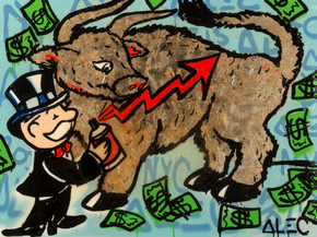 Alec Monopoly - Gold Bull Alec Monopoly - Gold Bull