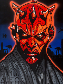 Alec Monopoly - Darth Maul, 2020