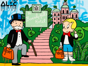 Alec Monopoly - Beverly Hills Hotel Entrance Alec Monopoly - Beverly Hills Hotel Entrance