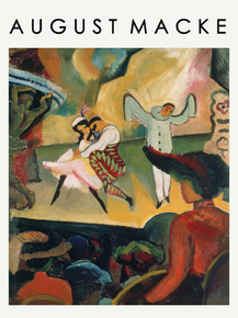 August Macke | Август Макке - Пьеро