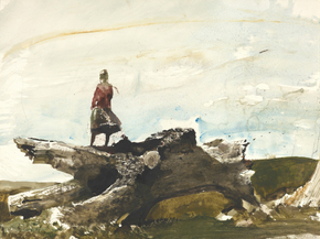 Wyeth Andrew - Helga Looking from Afar | Уайет Эндрю