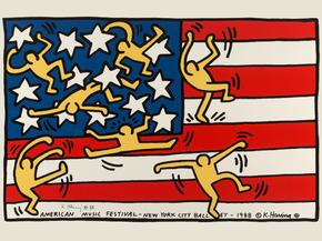 Keith Haring - New York City Ballet, 1988 | Кит Харинг