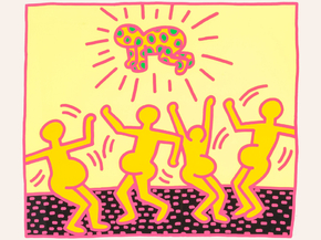 Keith Haring - One Plate, from The Fertility Suite, 1983 | Кит Харинг Keith Haring - One Plate, from The Fertility Suite, 1983 | Кит Харинг