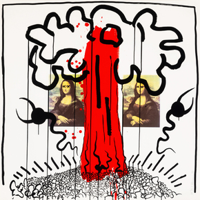 Keith Haring - Plate 1, from Apocalypse, 1988 (Коллекция постеров №1)
