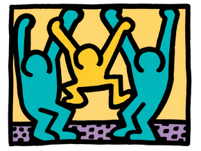Keith Haring - Pop Shop I (Коллекция постеров №2)