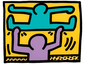Keith Haring - Pop Shop I (Коллекция постеров №2)
