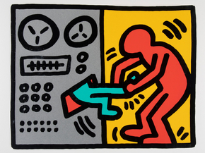 Keith Haring - Pop Shop III (Коллекция постеров №4)