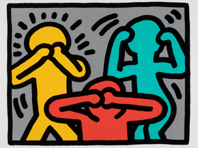 Keith Haring - Pop Shop III (Коллекция постеров №4)