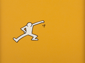 Keith Haring - Sesame Street BreakDancers (Коллекция постеров №6)