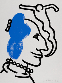Keith Haring - The Story of Red and Blue (Коллекция постеров №7)
