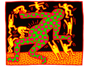 Keith Haring - Untitled (Plate 5), from Fertility, 1983 | Кит Харинг