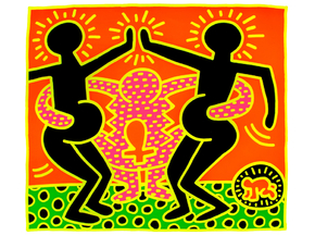 Keith Haring - Untitled 4, from Fertility, 1983 | Кит Харинг