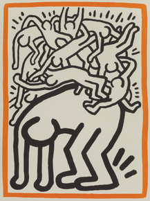 Keith Haring - Untitled, 1990 | Кит Харинг