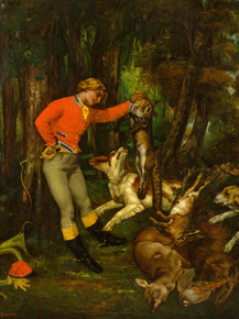 Gustave Courbet - After the Hunt | Гюстав Курбе