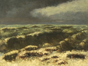 Gustave Courbet - Mer Orageuse | Гюстав Курбе