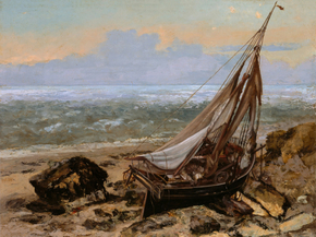 Gustave Courbet - The Fishing Boat | Гюстав Курбе