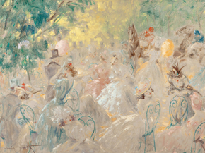 Louis Icart - At weighing, 1930 | Луи Икар