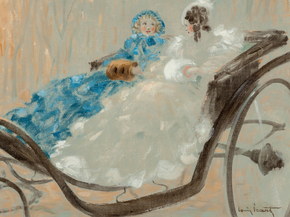 Louis Icart - Carriage | Луи Икар