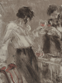 Louis Icart - The night by Alfred de Musset, 1937 | Луи Икар