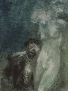Louis Icart - The night by Alfred de Musset, 1937 | Луи Икар