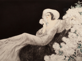Louis Icart - Love's Blossom | Луи Икар