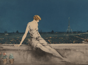 Louis Icart - Mimi Pinson, 1927 | Луи Икар