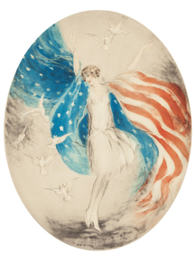 Louis Icart - Miss America, 1927 | Луи Икар