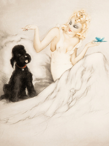 Louis Icart - Morning Cup, 1940 | Луи Икар