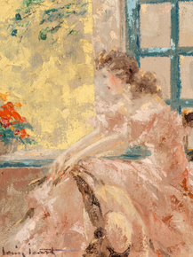 Louis Icart - Pensive | Луи Икар